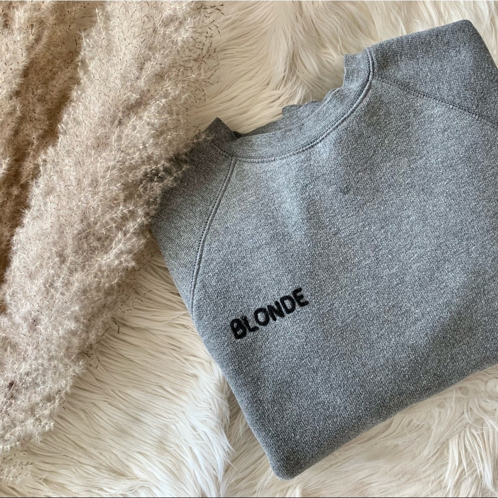 Brunette the Label: Blonde Chain Stitch (Middle Sister Sweater)